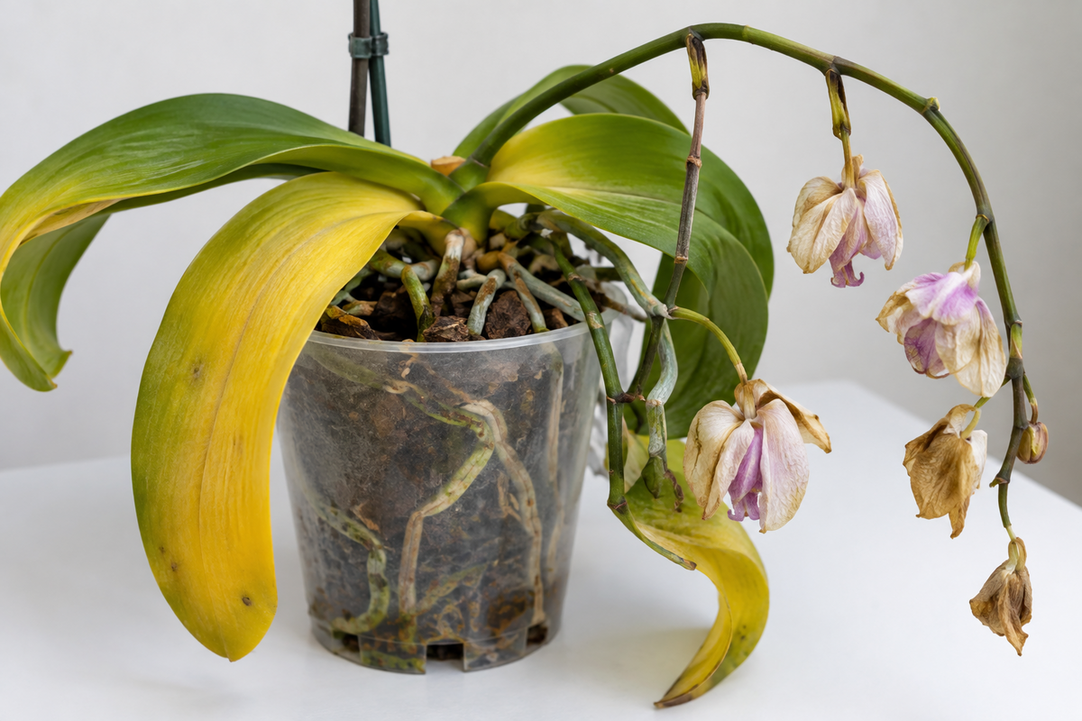 How I killed my first phalaenopsis...