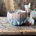 Porcelain orchid pot - Garden of Mist