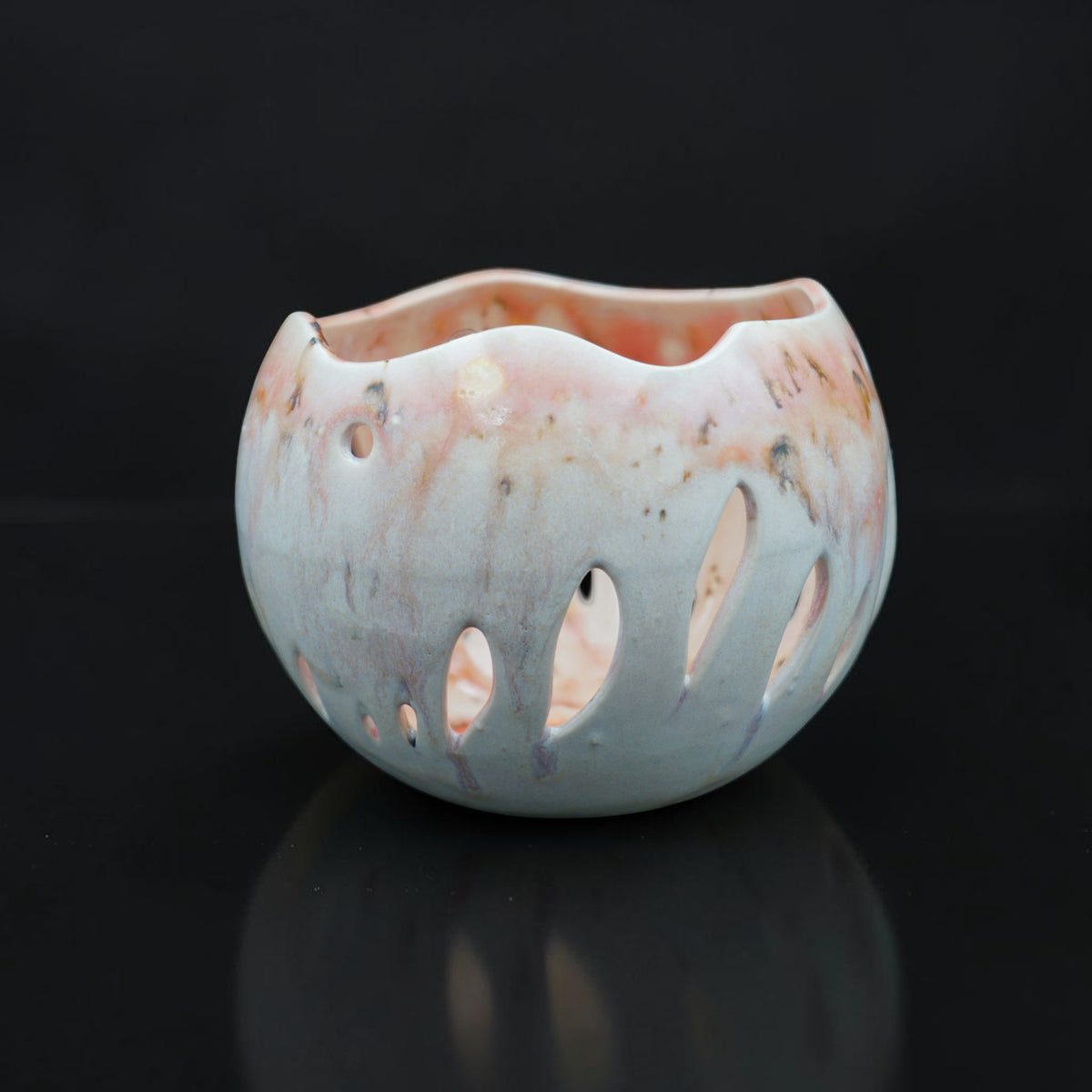 Porcelain orchid pot - Amaryliss