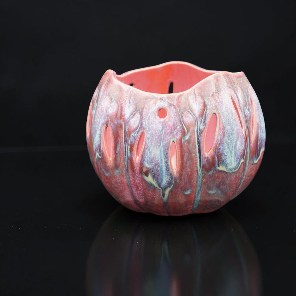 Porcelain orchid pot - Petal and Pearl