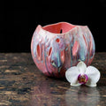 Porcelain orchid pot - Petal and Pearl