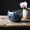 Porcelain orchid pot - Moss & Moon