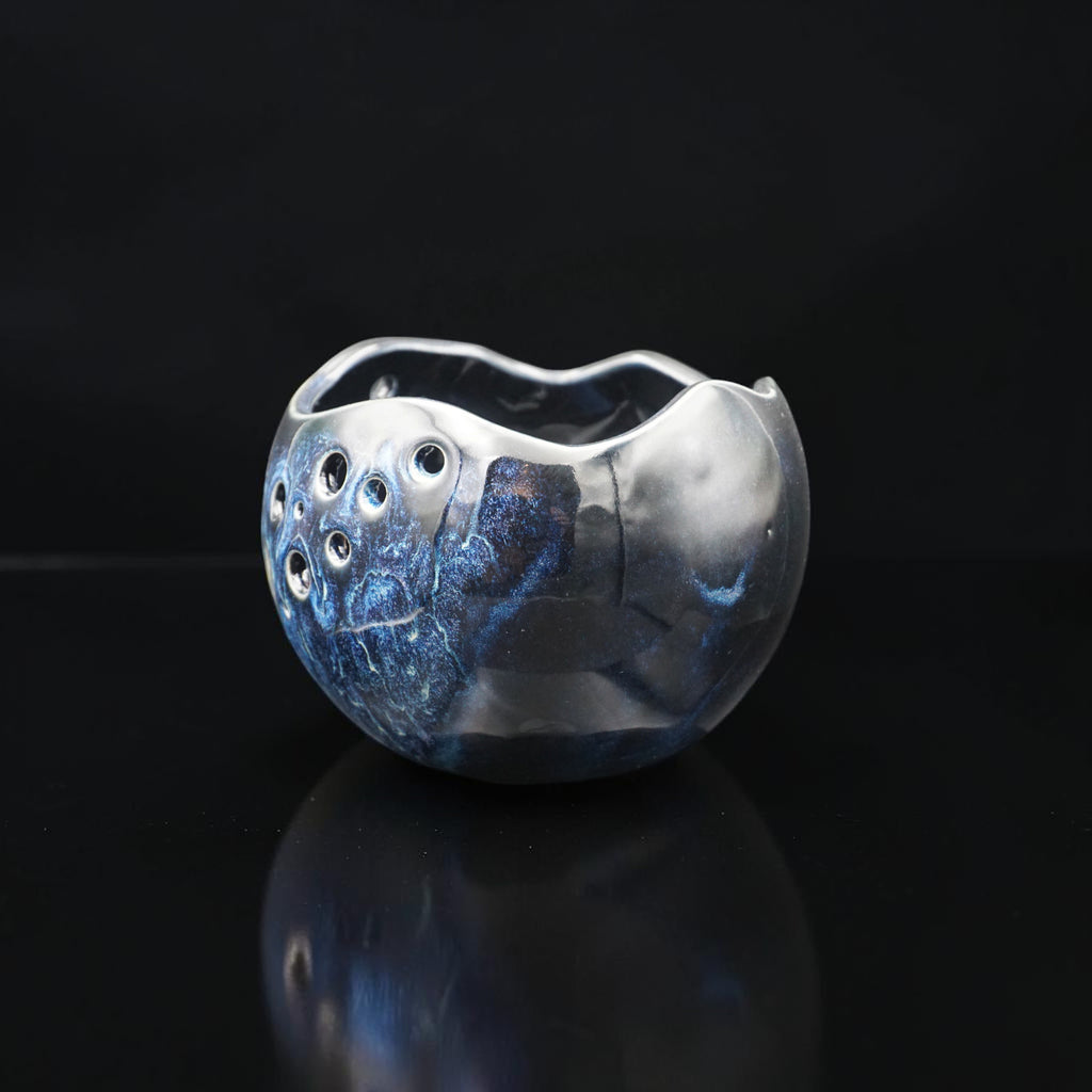 Porcelain orchid pot - Moss & Moon