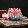 Porcelain orchid pot - Tulipe
