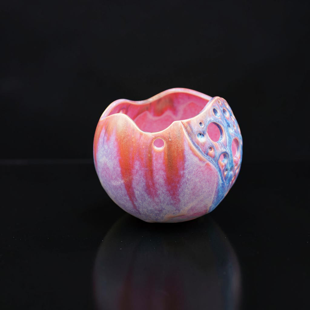 Porcelain orchid pot - Enchanted Orb