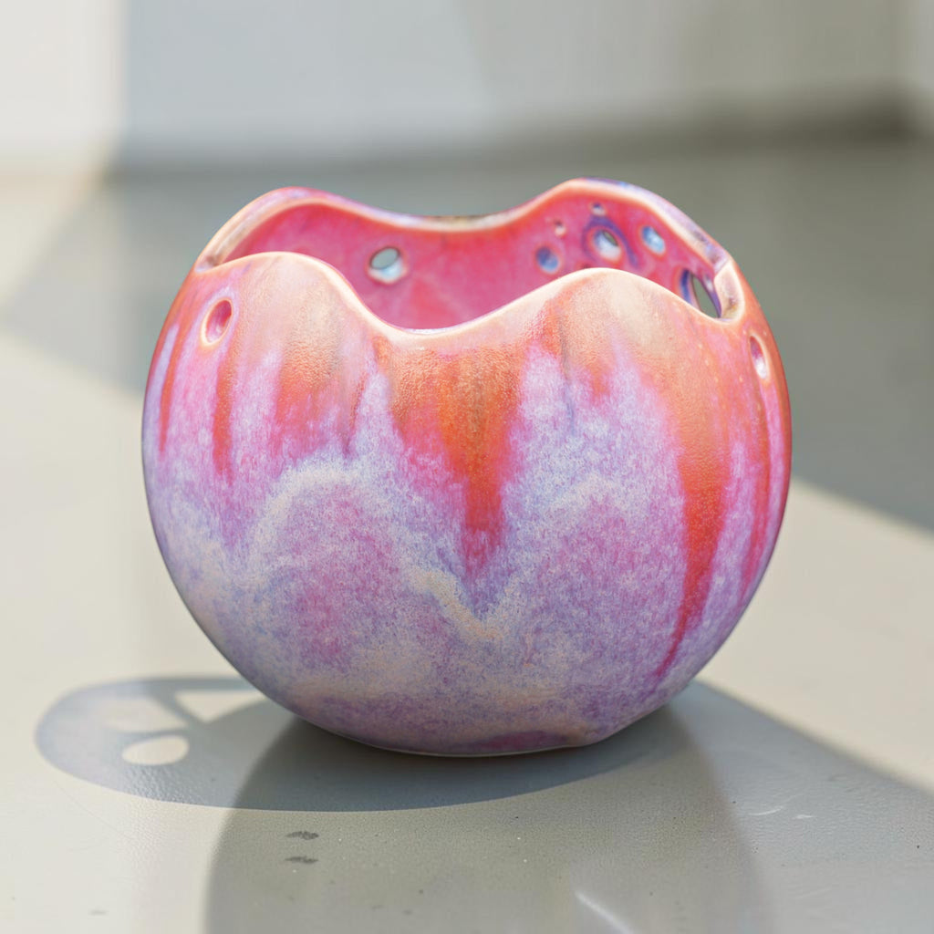Porcelain orchid pot - Enchanted Orb