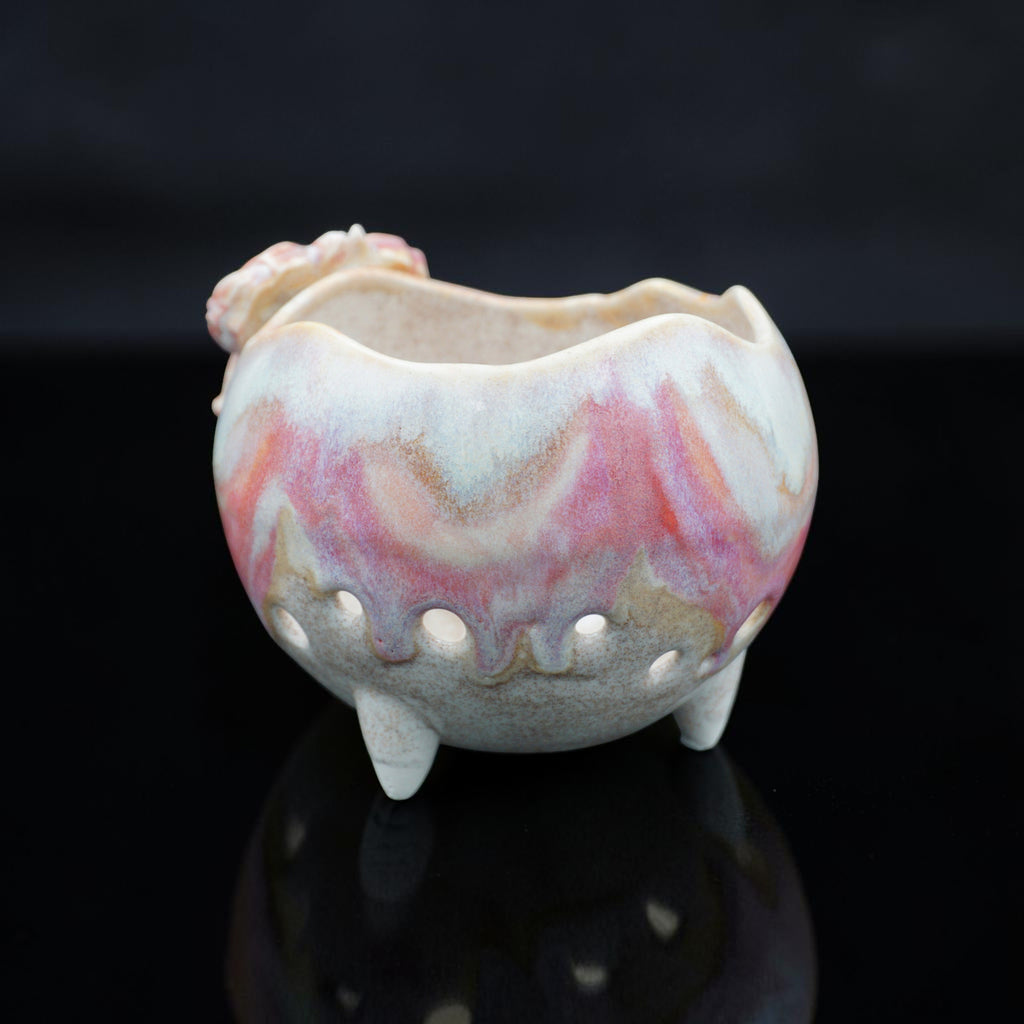 Retro porcelain orchid pot - Funky Flora