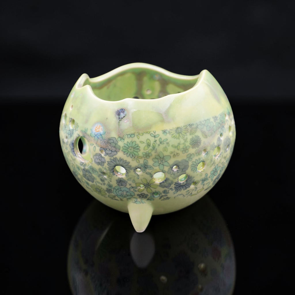 Pot à orchidée en porcelaine rétro - Groovy Garden