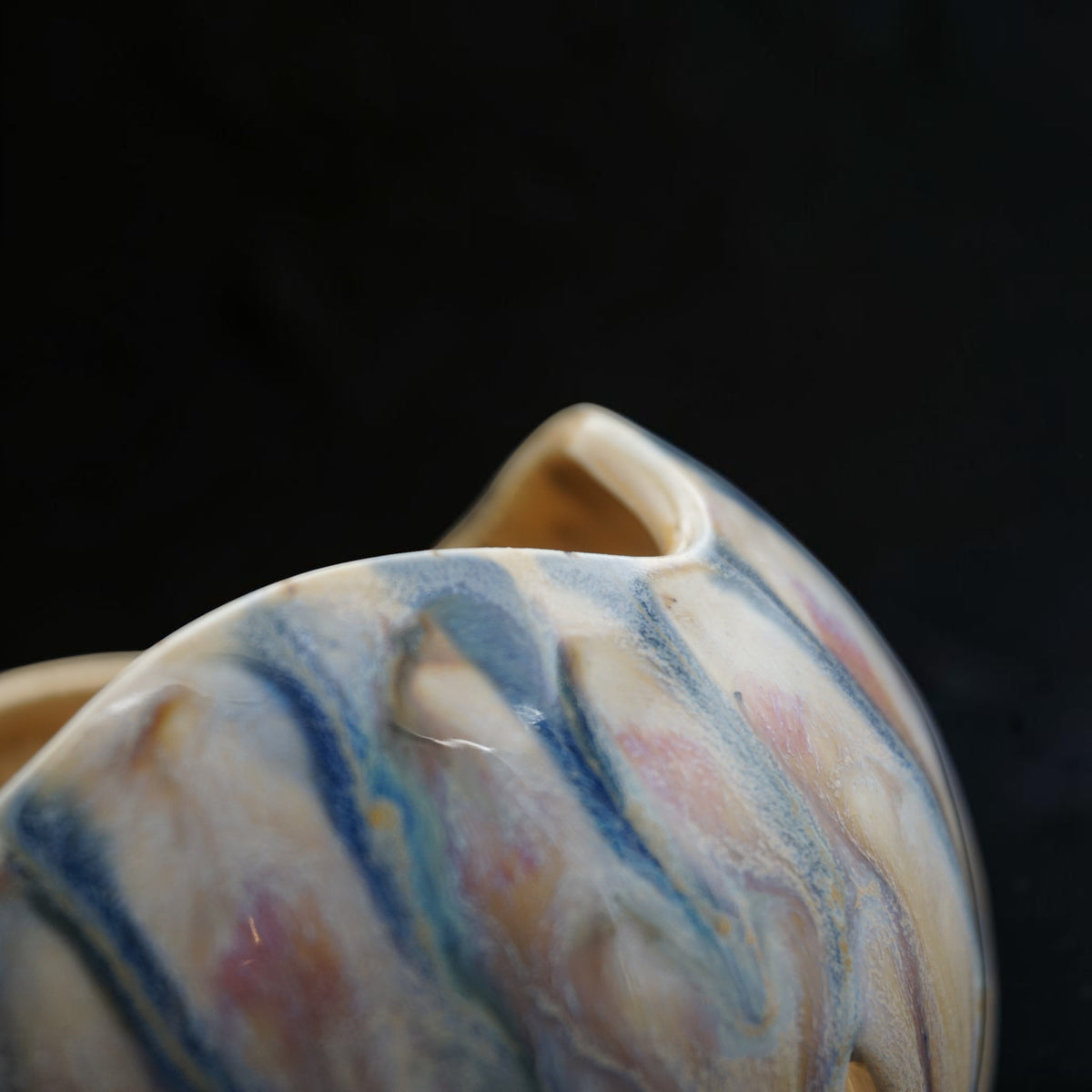 Pot à orchidée en porcelaine rétro - Petal Pop