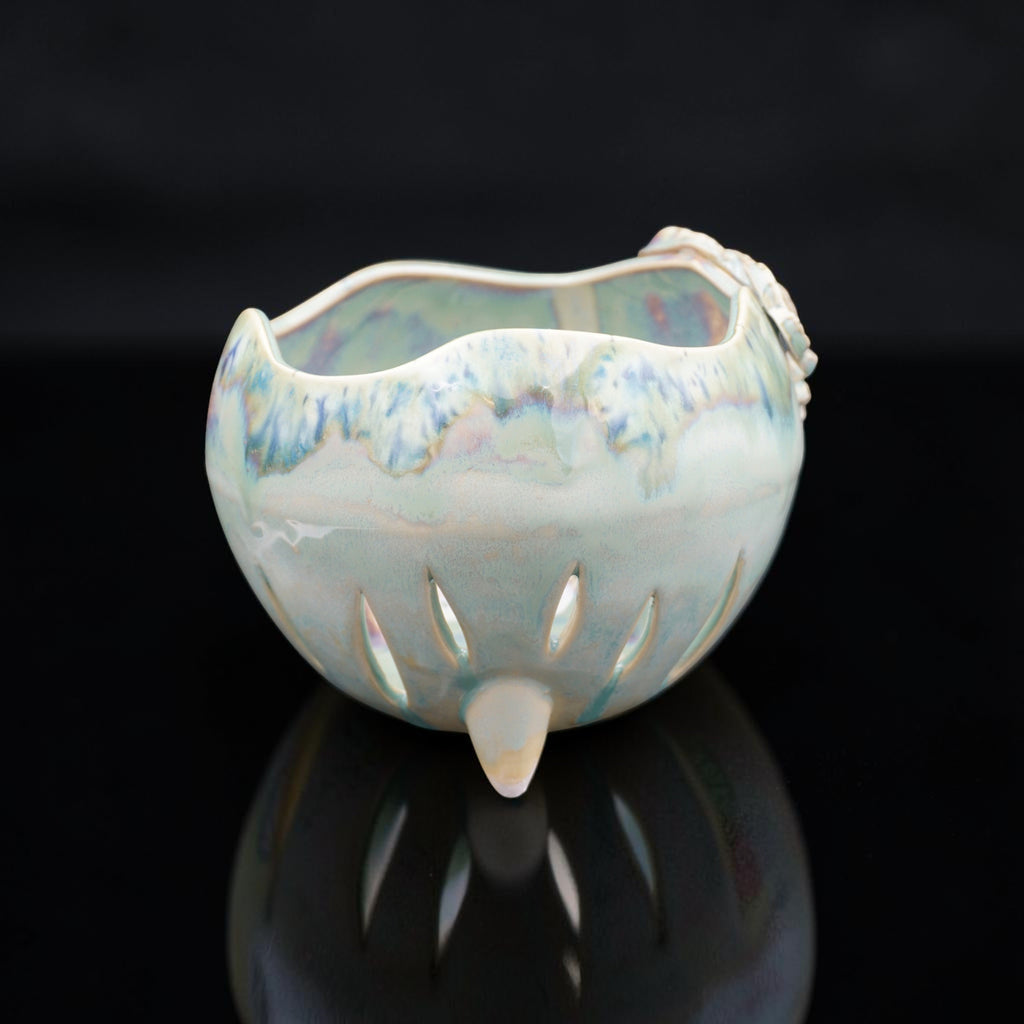 Pot à orchidée en porcelaine rétro - Jungle Jive