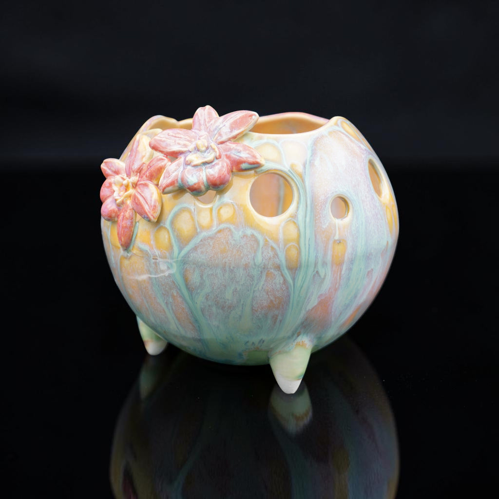 Pot à orchidée rétro en porcelaine - Mod Pod
