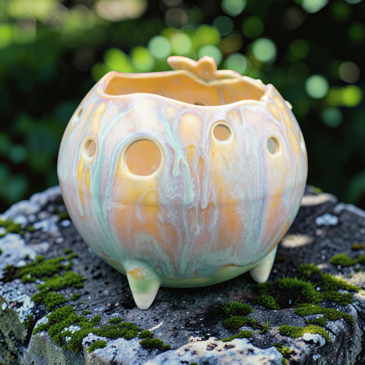Pot à orchidée rétro en porcelaine - Mod Pod