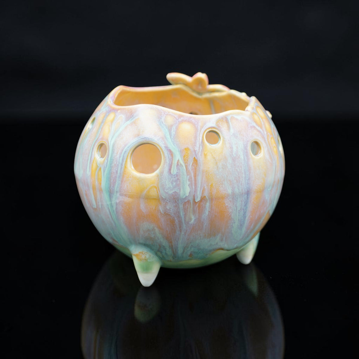 Pot à orchidée rétro en porcelaine - Mod Pod