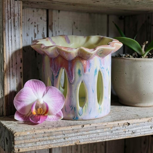 Mini orchid pot