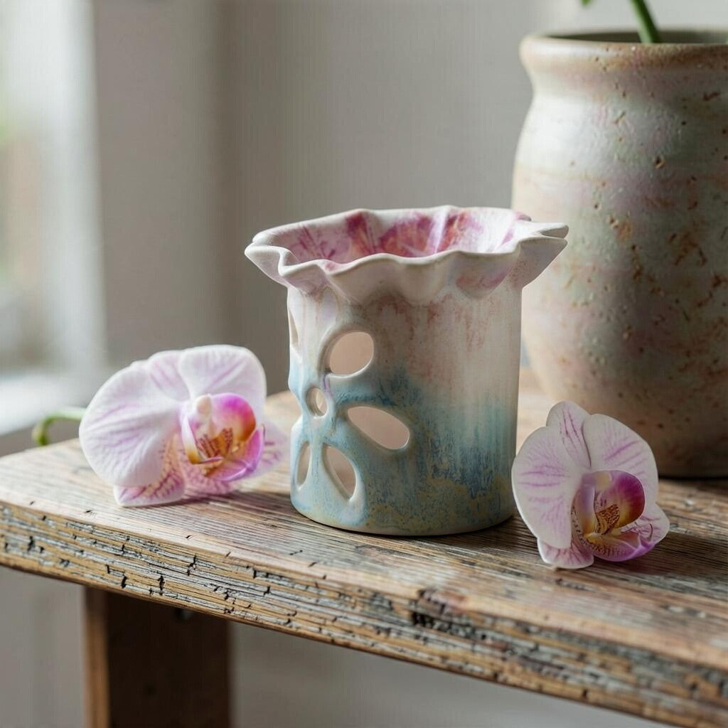Mini orchid pot