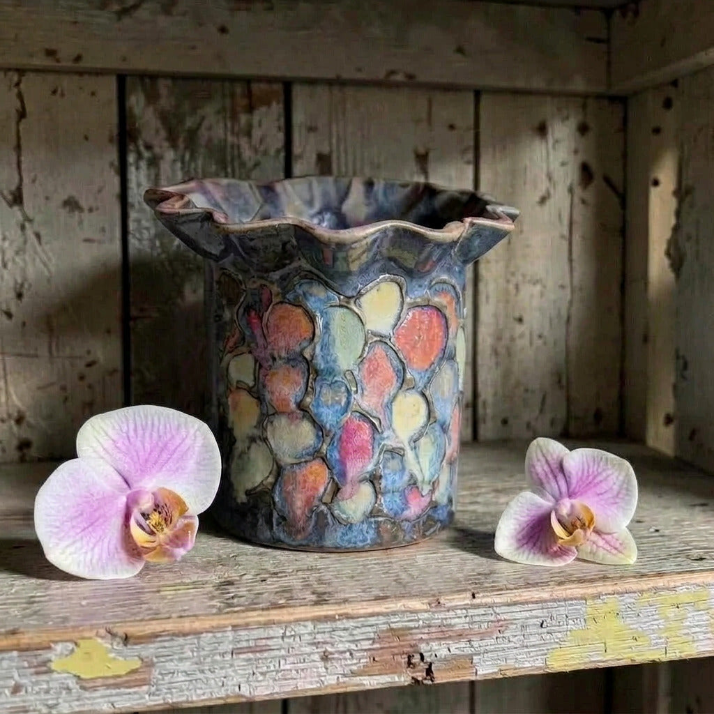 Mini orchid pot
