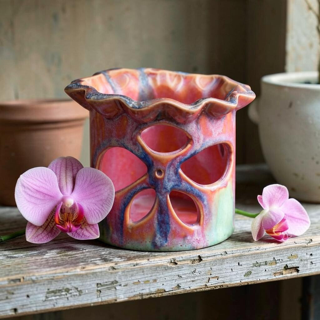 Mini orchid pot