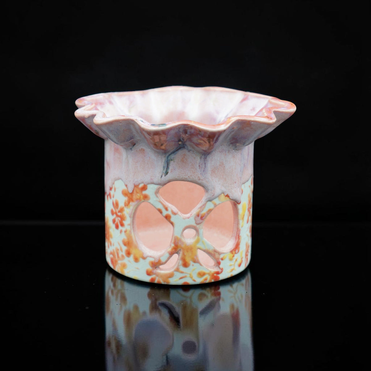 Mini orchid pot