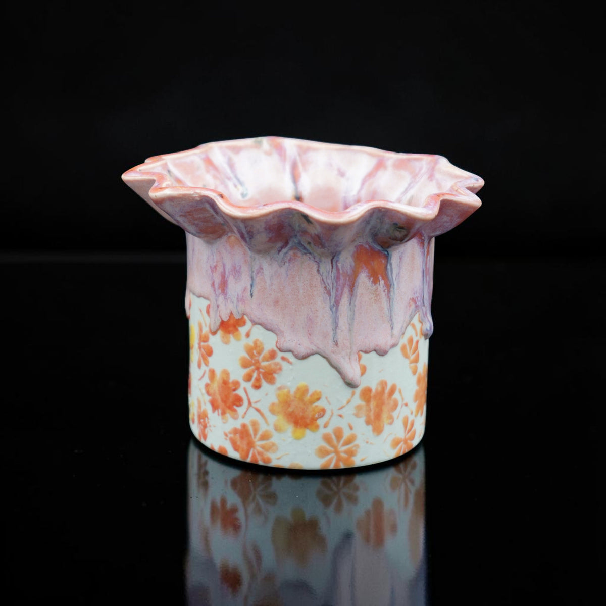 Mini orchid pot