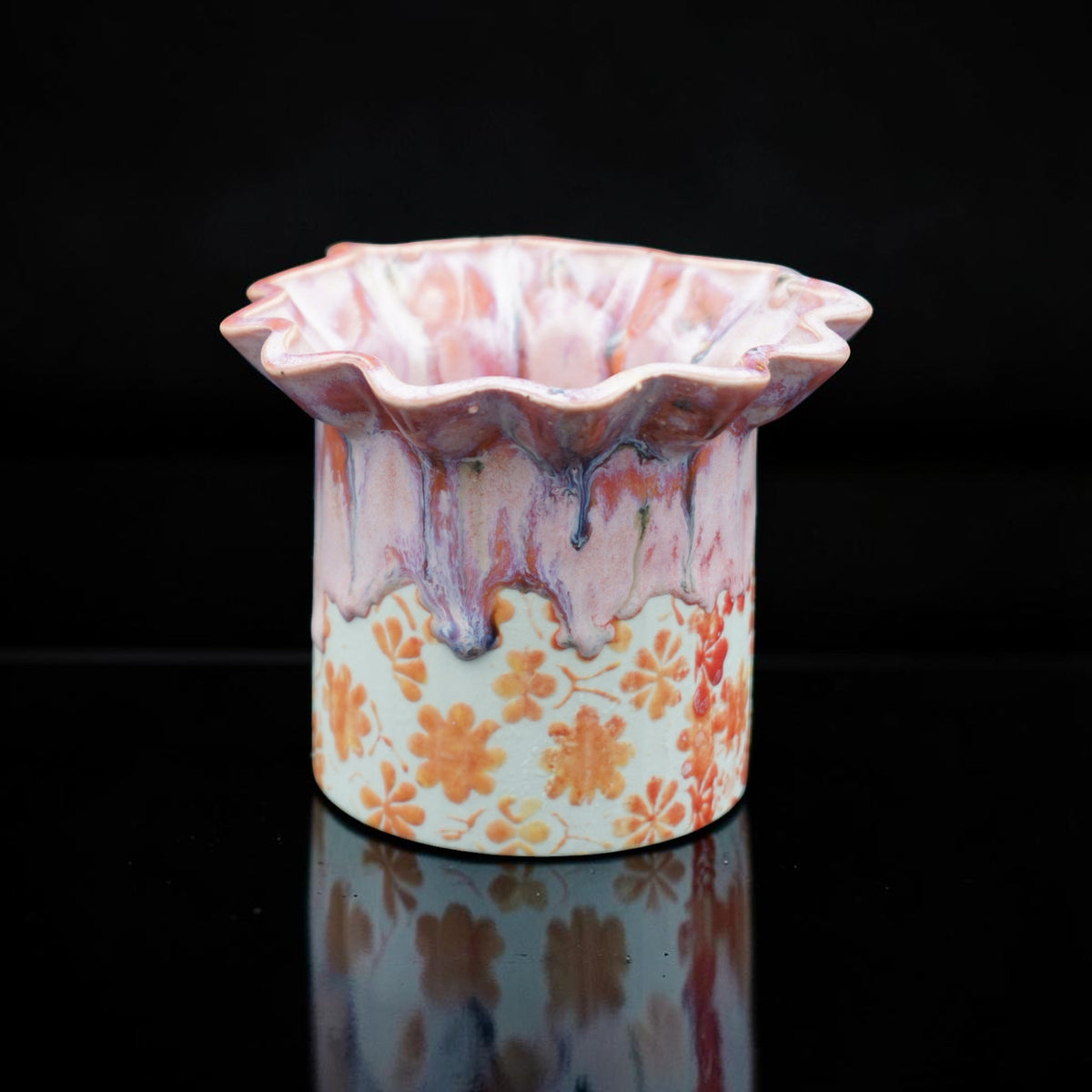 Mini orchid pot