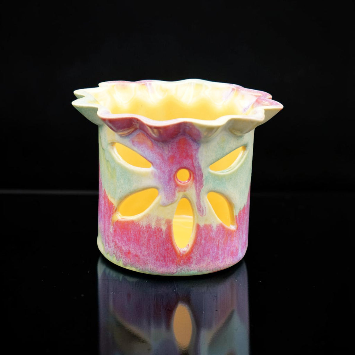 Mini orchid pot
