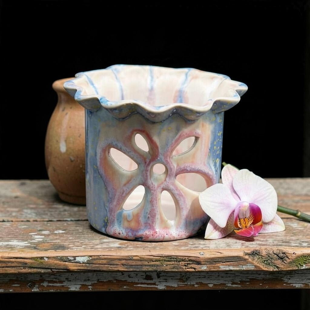 Mini orchid pot