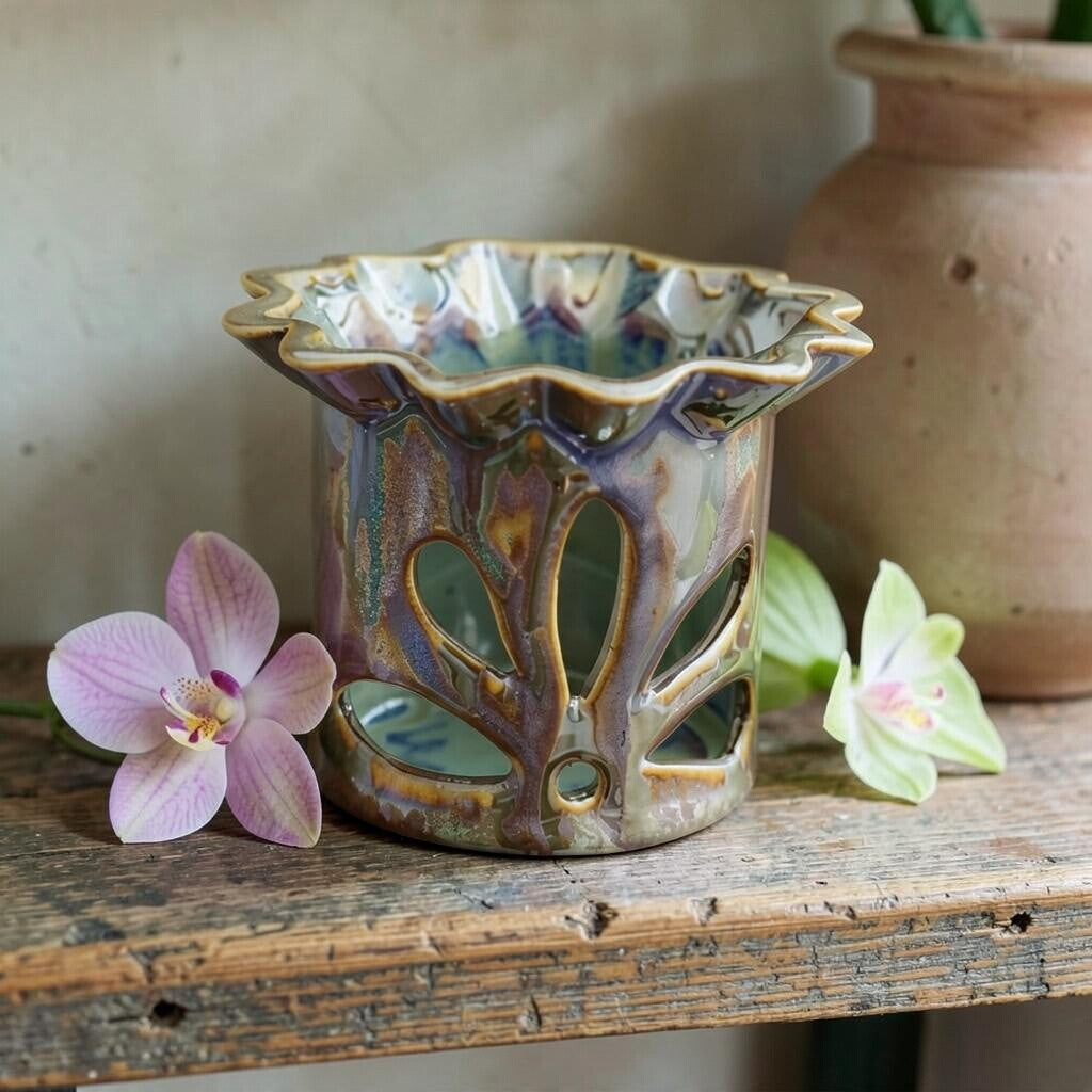 Mini orchid pot