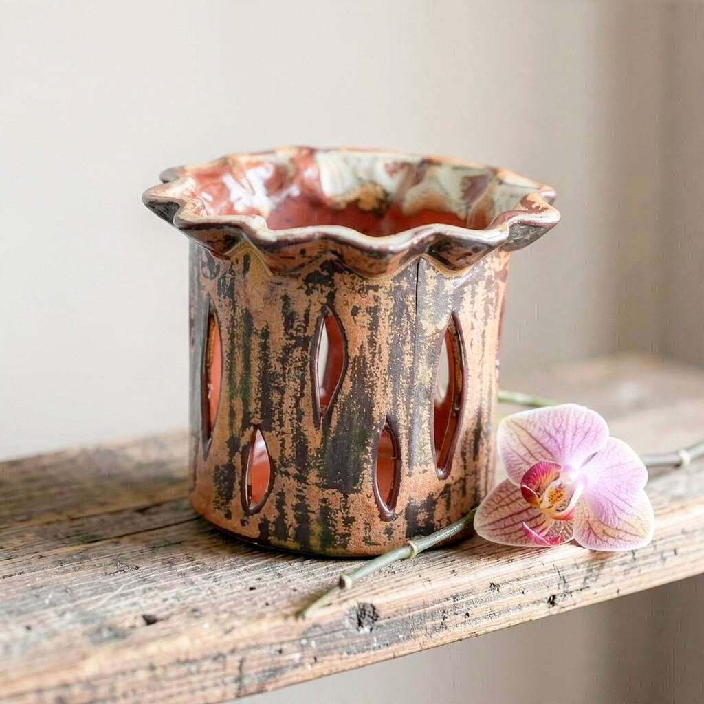 Mini orchid pot