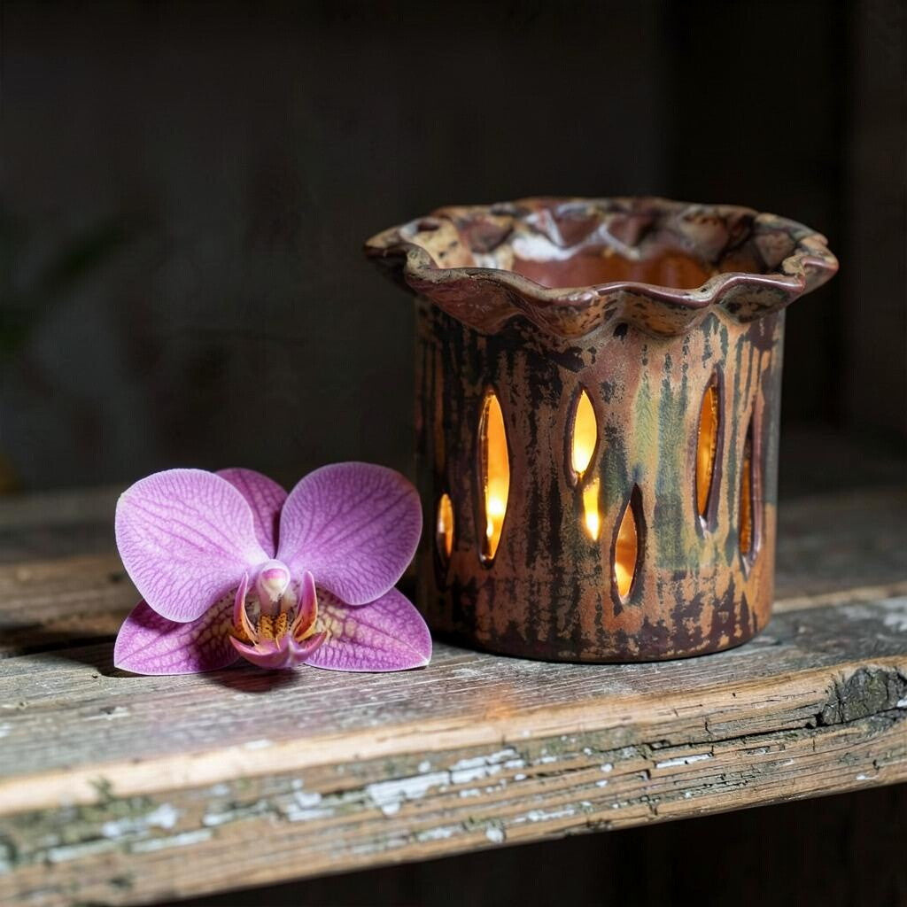 Mini orchid pot
