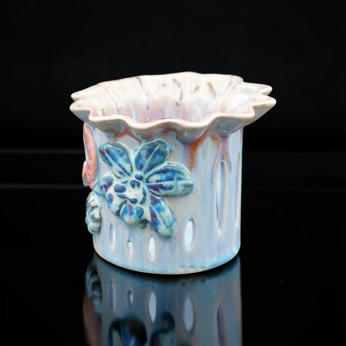 Mini orchid pot