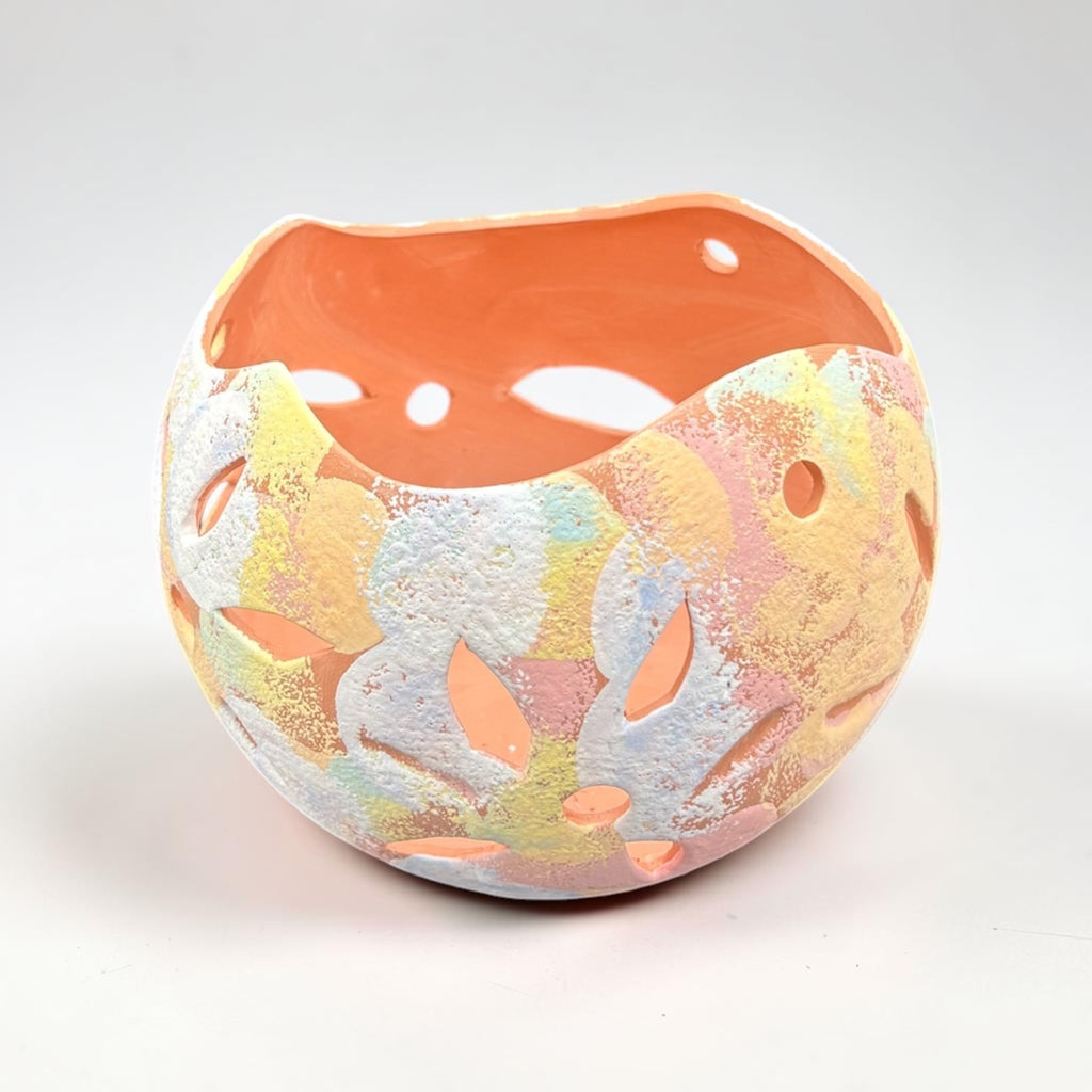 Orchid Terracotta Pot - Rainbow Sphere