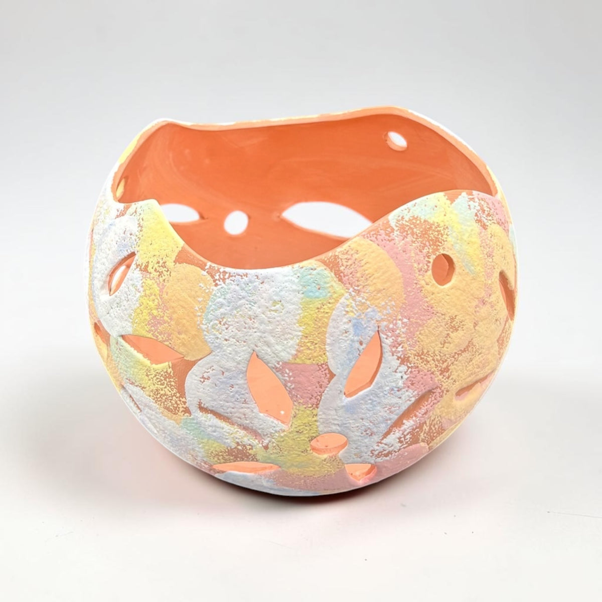 Orchid Terracotta Pot - Rainbow Sphere