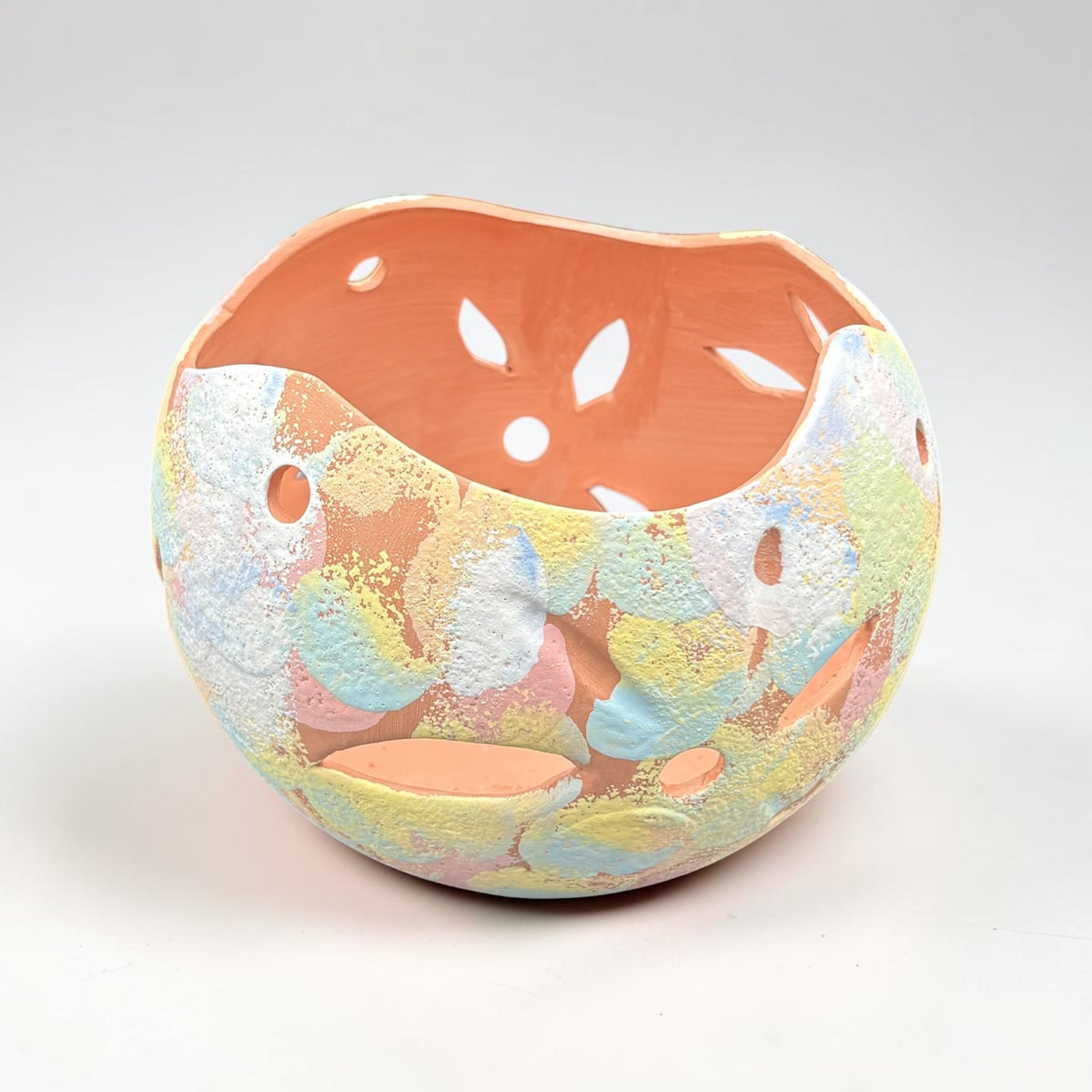 Orchid Terracotta Pot - Rainbow Sphere