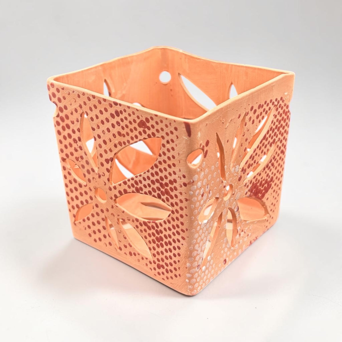 Vanda Terracotta Pot - Dots