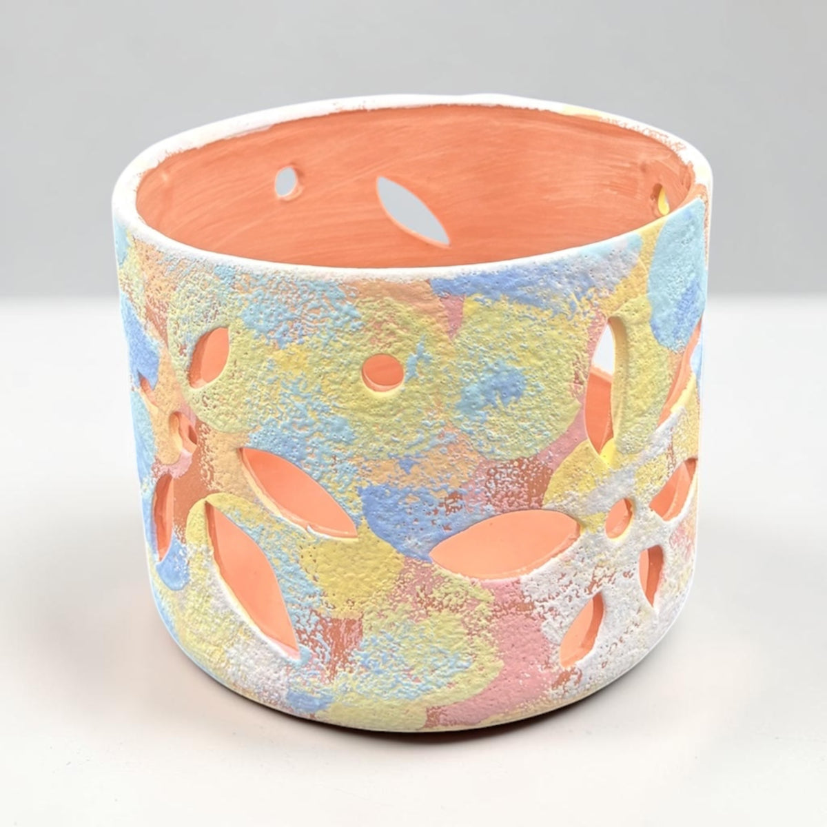 Orchid Terracotta Pot - Rainbow Classic