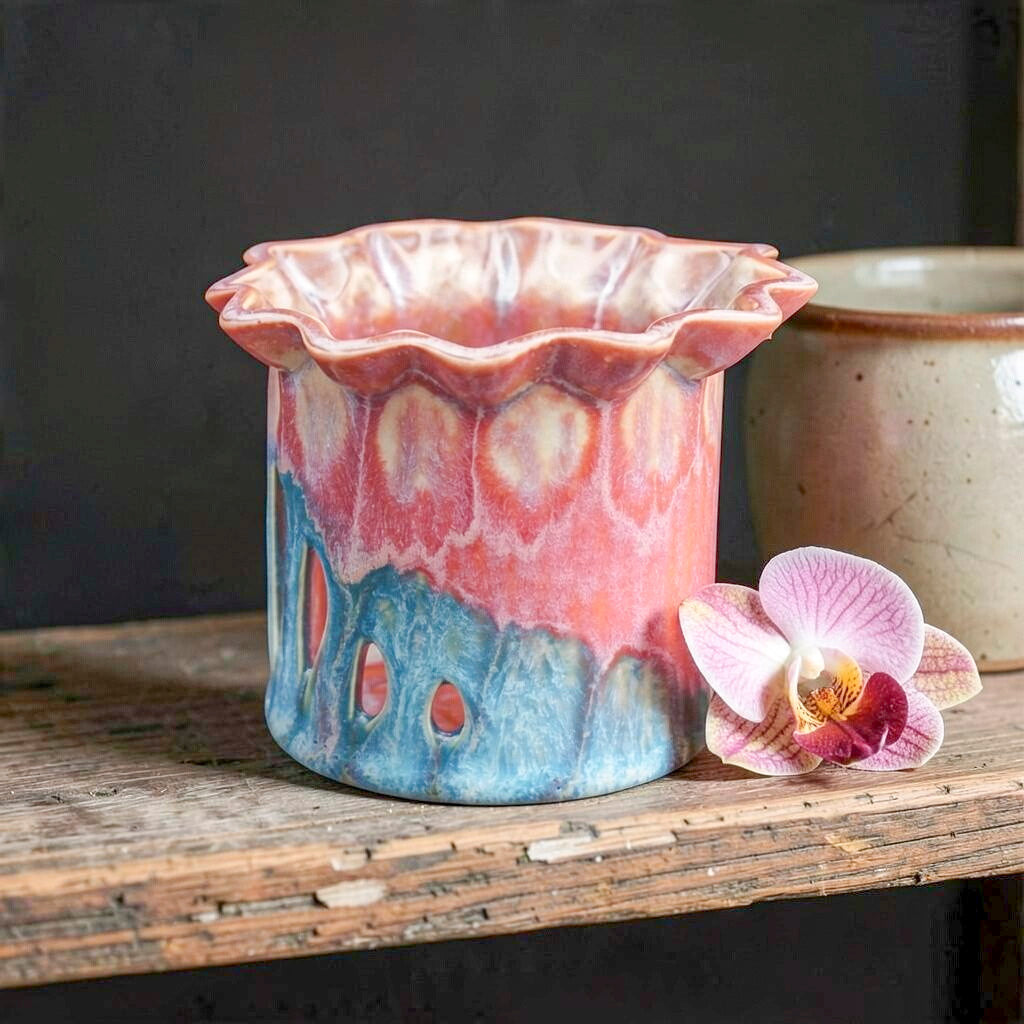 Mini orchid pot